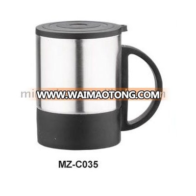 stainless steel coffee mug