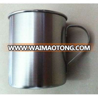 single wall 220ml coffee mug,stainess small mug