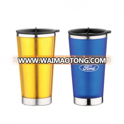 manufacturer inner stainless steel & outside plastic auto cups