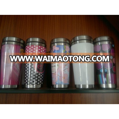 Good quality stainless steel auto mug for tea and milk