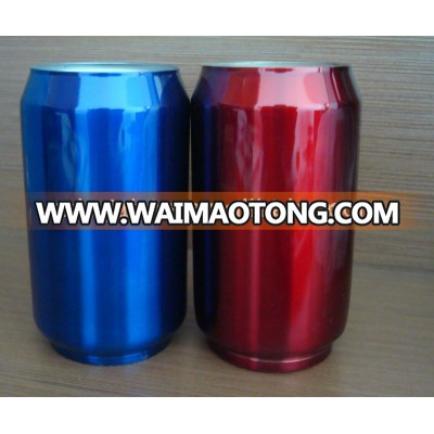 Double Wall Stainless Steel Vacuum cola tin can With Straw/Stainless Steel double wall Vacuum Cola cup