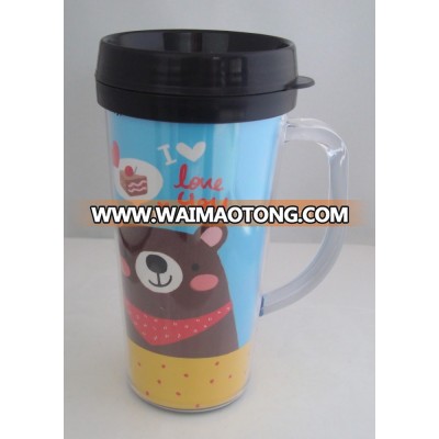 Supply BPA free Novelty Gifts Nestle Reusable Plastic Cup Mug