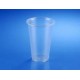 AO smooth flat cheap PP clear disposable reusable plastic cup